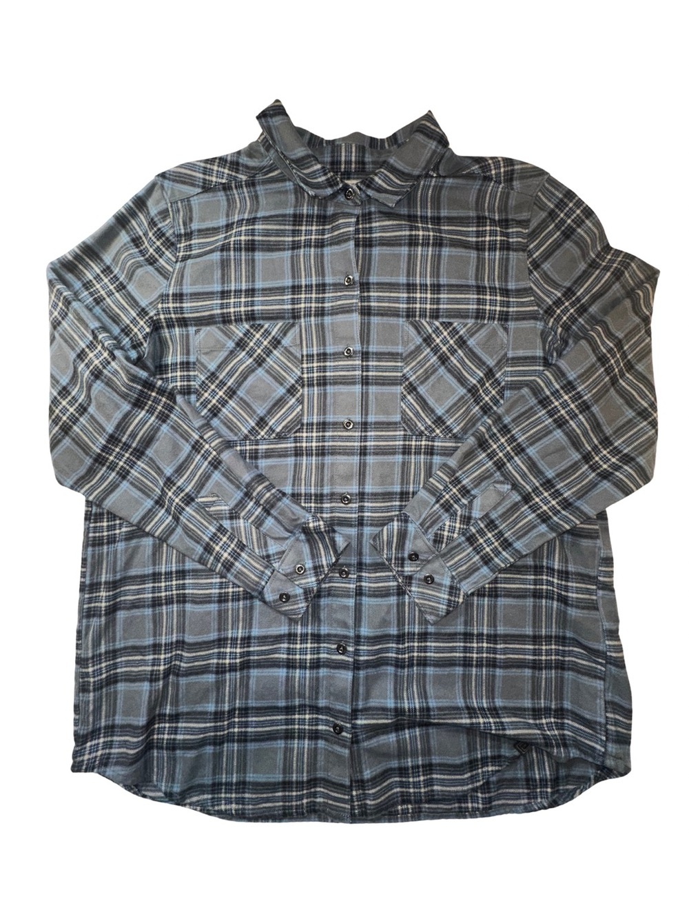 5.11 Tactical Flannel Shirt Men’s 2XL Blue Plaid Long Sleeve Good Condition